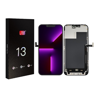 Изображение Riff LCD Displejs + Skarienjūtīgais ekrāna elements priekš iPhone 13 Pilns modulis JH INCELL (removable IC) Analogs