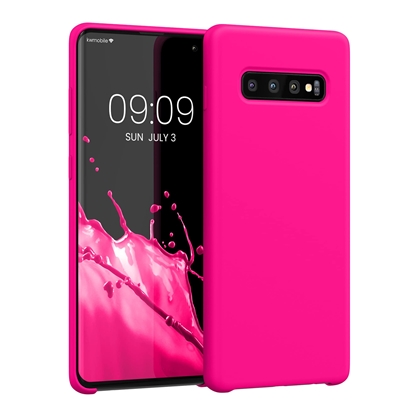 Attēls no Riff Plans & Miksts silikona aizmugures maks ar mikstu iekspusi prieks Samsung S10 G973 Rose