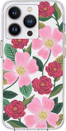 Picture of Rifle Paper Clear - Etui iPhone 14 Pro Max zdobione zotem (Rose Garden)