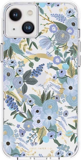 Picture of Rifle Paper Clear MagSafe - Etui iPhone 14 Plus (Garden Party Blue)