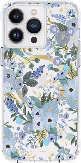 Picture of Rifle Paper Clear MagSafe - Etui iPhone 14 Pro Max (Garden Party Blue)