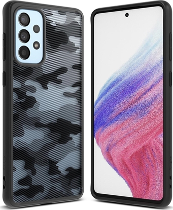 Picture of Ringke Ringke Fusion Matte etui pokrowiec z elow ramk Samsung Galaxy A73 czarny