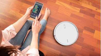 Attēls no Robot sprztajcy Evolveo EVOLVEO Salente G4, robotický vysava, stírání vodou, UVC sterilizace, bílý