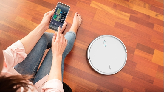 Picture of Robot sprztajcy Evolveo EVOLVEO Salente G4, robotický vysava, stírání vodou, UVC sterilizace, bílý