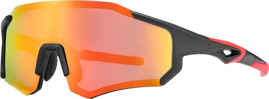 Picture of RockBros Okulary rowerowe z polaryzacj i filtrem UV 400 czerwone ROCKBROS