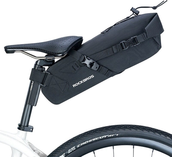 Picture of RockBros Torba rowerowa pod siodeko z regulacj wielokoci 3L - czarna