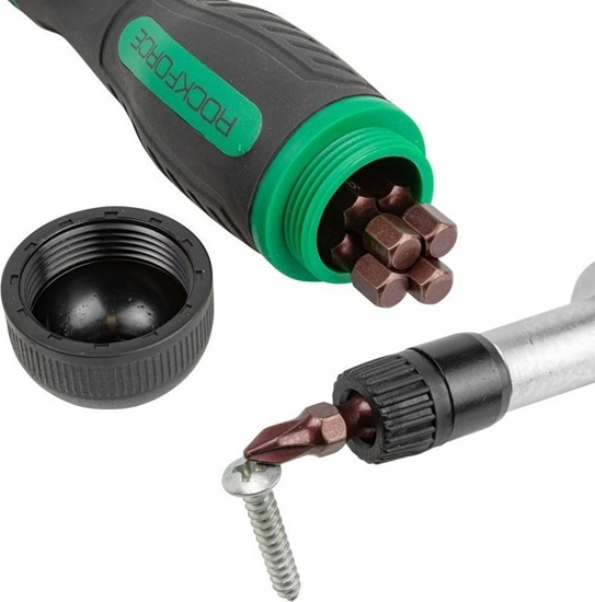 Picture of Rockforce rubokrt dwustronny z kompletem bitów