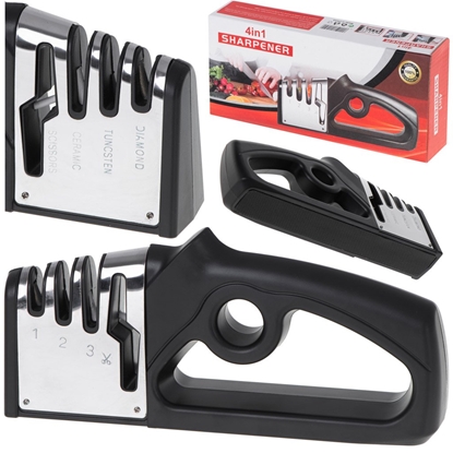 Picture of RoGer 4in1 Sharpener for kitchen knives and scissors
