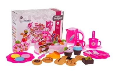 Attēls no RoGer Birthday Party Set Cake Pink