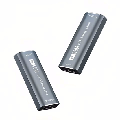 Изображение RoGer HDMI 8K UHD Repeater Signal extender up to 25m with support CEC, DTS, 3D / 7680x4320@60Hz