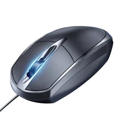 Изображение RoGer M045 Wired Mouse 1.5m / USB / 1000 DPI