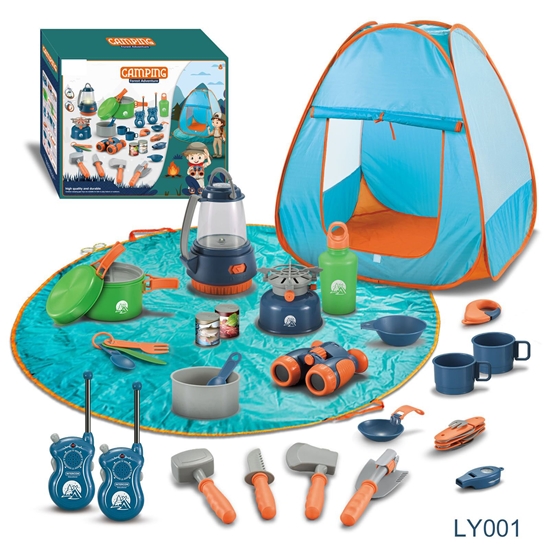 Picture of RoGer Mega Camping Set with Tent + Accessories