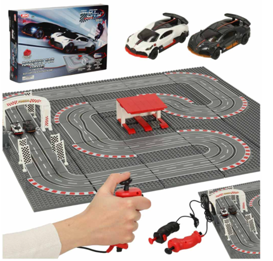 Picture of RoGer Police Car racing track 64x64cm