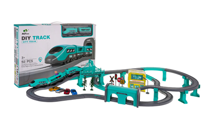 Изображение RoGer Train Station + Accessories 92pcs.