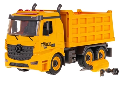 Изображение RoGer Twisting Dump Truck with Sound Function + Accessories