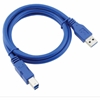 Picture of RoGer USB - USB B 1.5m Blue