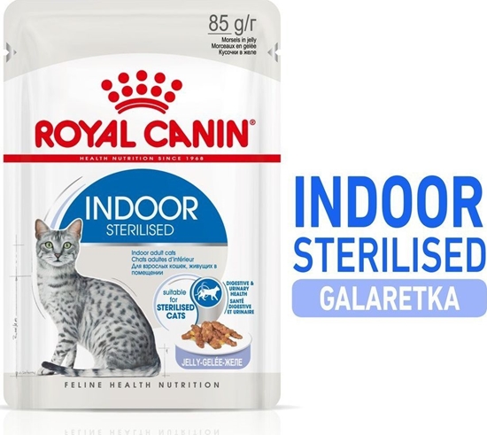 Picture of Royal Canin ROYAL CANIN Indoor Sterilised Jelly saszetka 12x85g