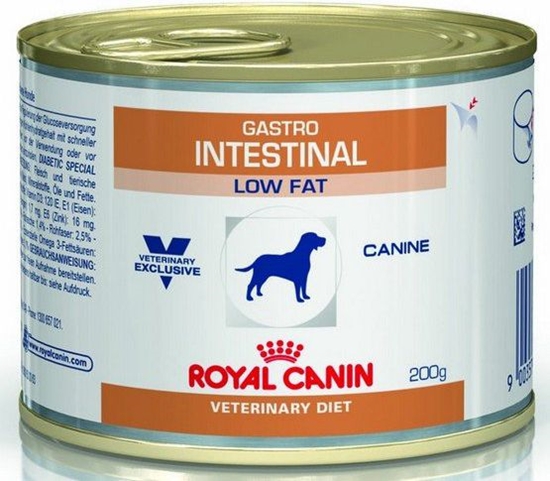 Picture of Royal Canin Veterinary Diet Canine Gastro Intestinal Low Fat puszka 200g