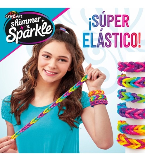 Picture of Rokdarbu komplekts rokassprādžu izgatavošanai Shimmer Sparkle 6+ CB46907