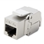 Attēls no Roline Cat.6A (Class EA) Keystone, RJ-45, STP, with shutter, tool-free, silver