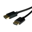 Picture of Roline HDMI High Speed Cable + Ethernet, Ultra Slim, M/M, black, 2 m