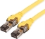 Изображение Roline S/FTP Patch Cord Cat.8 (Class I), stranded, LSOH, yellow, 1 m