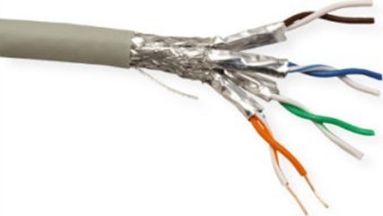 Picture of Roline S/FTP Cable Cat.6A (Class EA), LSOH, Solid Wire, 100 m