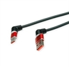 Picture of Roline 360° Rotation USB 2.0 Cable, C - A, M/M, 60W, Red Black, 2 m
