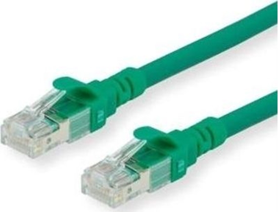 Изображение Roline Patchcable - RJ45 - 1,5 m - UTP - CAT 6 - bezhalogenowy, linka - zielony (21.15.2534)