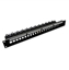 Изображение Roline Keystone 19'' Module Frame, empty, 24 ports, shielded, clip fixing, black