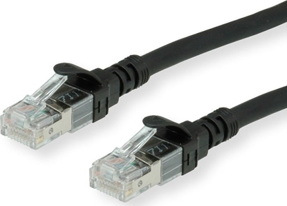 Attēls no Roline S/FTP Patch Cord Cat.6A, Component Level, LSOH, black, 20 m