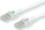 Picture of Roline ROLINE - Patch- Cable - RJ- 45 (M) to RJ- 45 (M) - 30 cm - SFTP, PiMF - CAT 6 - halogen free, shaped, stranded - white (21.15.2957)