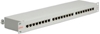 Picture of Roline Cat.5e (Class D) 19" Patch Panel, 24 Ports, STP, grey