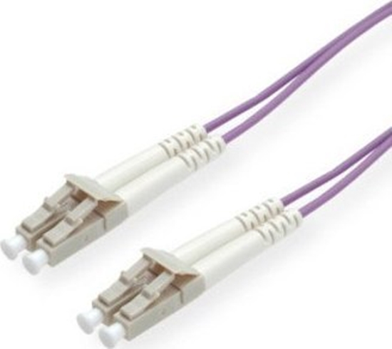 Picture of Roline ROLINE LWL- Cable 50/125µm OM4, LC/LC, violet 1m (21.15.8751)