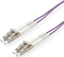 Picture of Roline ROLINE LWL- Cable 50/125µm OM4, LC/LC, violet 1m (21.15.8751)