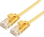 Picture of UTP Datu centra kabelis kat. 6A,  LSOH, Slim,dzeltens, 5 m, Roline