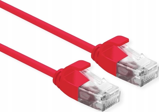 Picture of Roline ROLINE UTP PatchCord Cat6a. LSOH Slim. Red. 2.0m