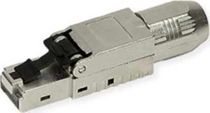 Picture of Field connector, RJ45 Cat.6A, STP, silver, Roline