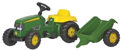 Picture of Rolly Toys Traktor John Deere Kid z przyczep (5012190 WP-695)