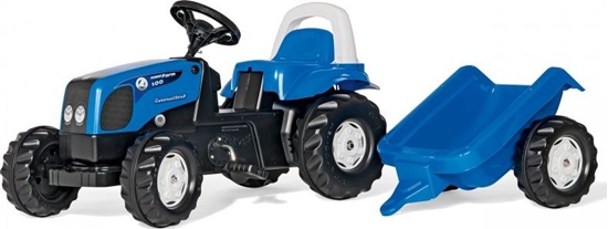 Picture of Rolly Toys Traktor Rolly Toys Kid Landini z przyczepk