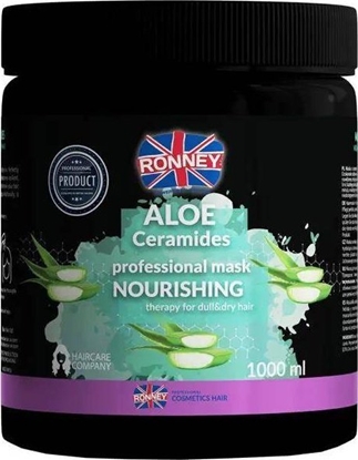 Picture of Ronney RONNEY_Aloe Ceramides Professional Mask Nourishing Therapy For Dull&Dry Hair maska do wosów suchych i matowych 1000ml