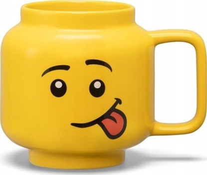 Attēls no Room Copenhagen Room Copenhagen LEGO ceramic mug Silly, large (yellow)