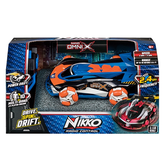 Picture of Rot. Auto radiovadāms NIKKO Nano Omni X 1:18