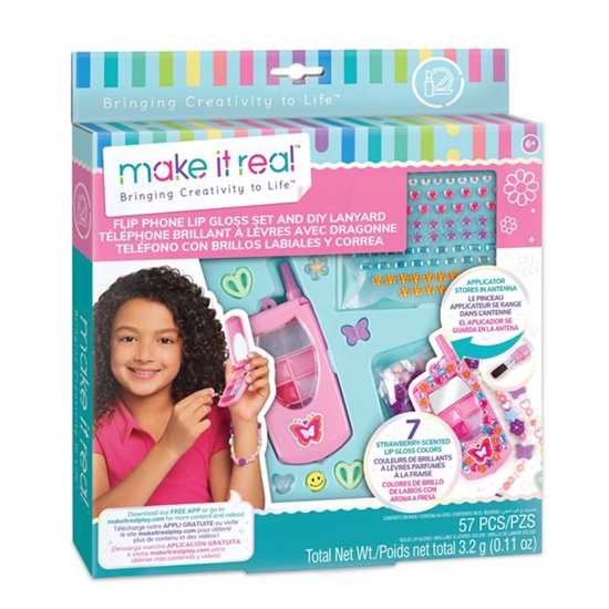 Picture of Rot. Kosmētika MIR lūpu spīdums, atverams telefons