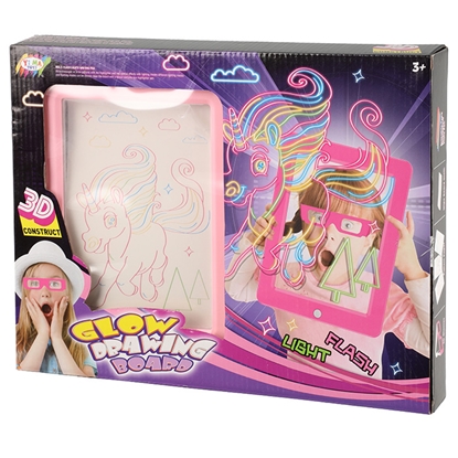 Attēls no Rot. Tāfele 3D rozā