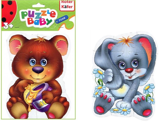Picture of Roter Kafer Baby puzzles Bear-Rabit (H4785)