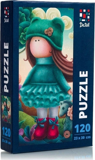 Picture of Roter Kafer Puzzle 120el Lalka z koniem DT100-03