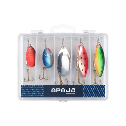 Picture of Rotiņu komplekts Apaja spinner lure 8-12g 5gab.