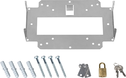 Picture of Router LANCOM Systems LANCOM Wall Mount + Lock (LN, Bulk 10) MIT Vorhängeschlösser