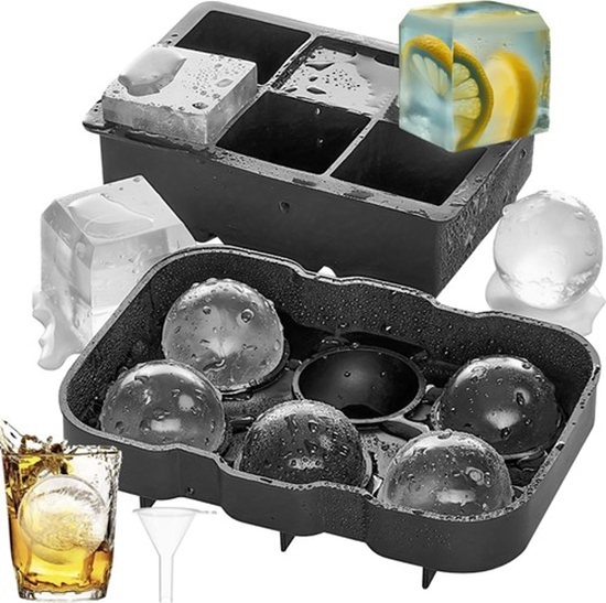 Изображение Ruhhy Forma silikonowa 2w1- kostki + kule 21270